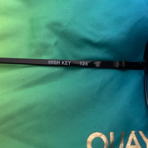 Best seller Quay Australia men’s women’s aviator high key polarized sunglasses - Picture 5 of 9